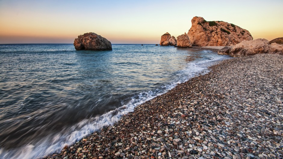 海邊鵝卵石風(fēng)景圖片大全