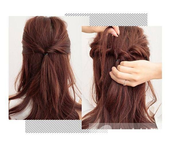 輕熟女時尚扎發(fā)教程 輕松提升發(fā)型吸睛指數(shù)
