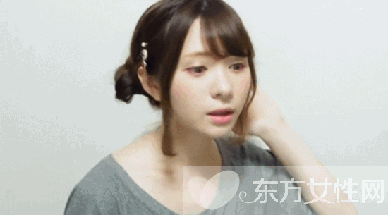 可愛女生羊角盤發(fā)教程 賣萌扮嫩的不二之選哦