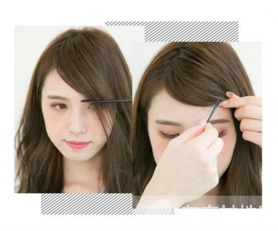 劉海長了不想剪怎么辦 學她們這樣弄會超美的