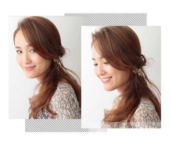 輕熟女時尚扎發(fā)教程 輕松提升發(fā)型吸睛指數(shù)