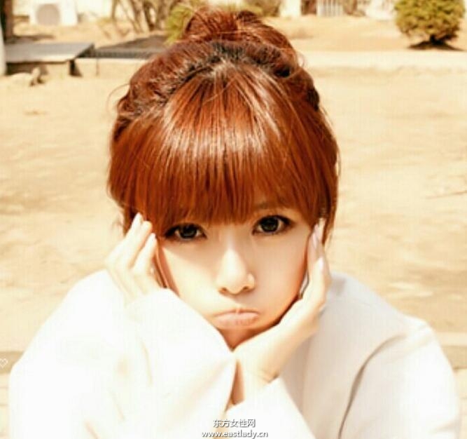 瘦臉發(fā)型扎法 圓臉女生怎么扎頭發(fā)好看