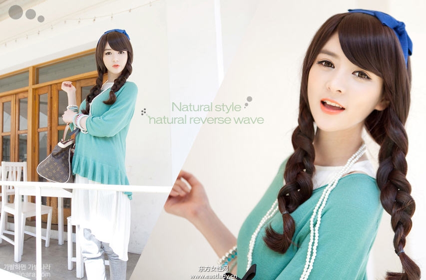 瘦臉發(fā)型扎法 圓臉女生怎么扎頭發(fā)好看