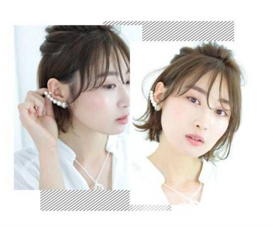 短頭發(fā)怎么扎好看 不妨試試公主頭跟劉海編發(fā)