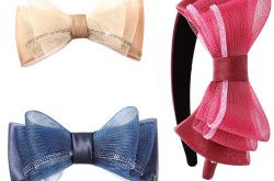 新款A(yù)lexandre de Paris for浪漫蝴蝶結(jié)發(fā)飾品