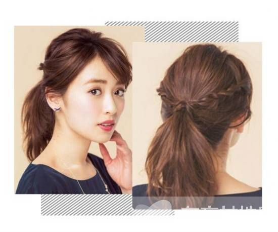 這么多年 還是馬尾編發(fā)最好看