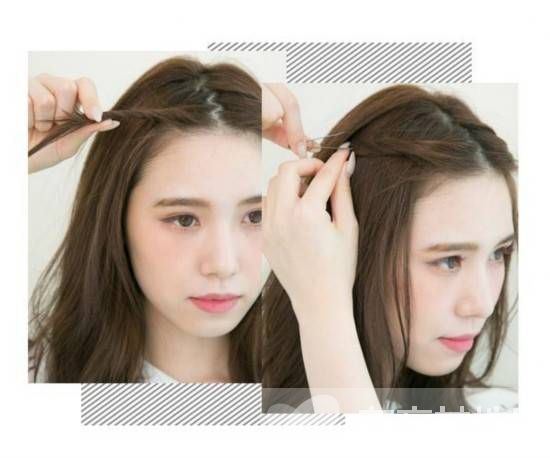 劉海長了不想剪怎么辦 學她們這樣弄會超美的