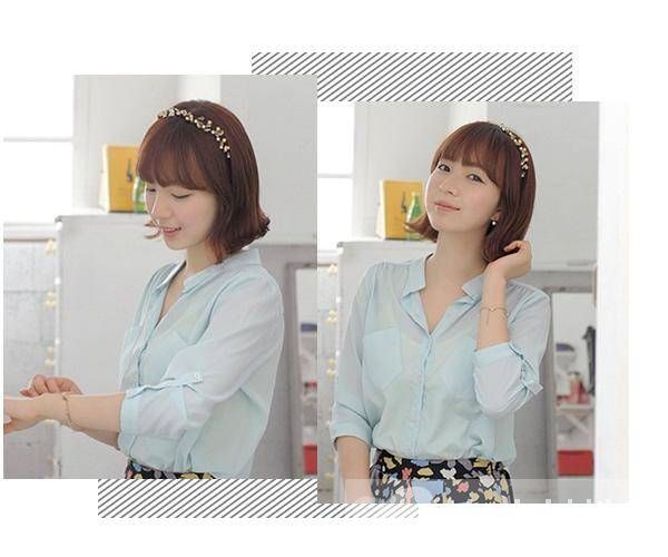 這些齊劉海短發(fā)發(fā)型 讓你的顏值更上一層樓