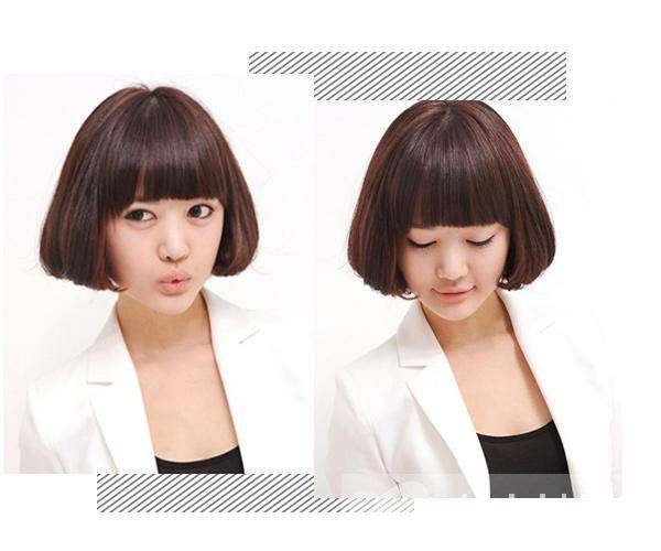 這些齊劉海短發(fā)發(fā)型 讓你的顏值更上一層樓