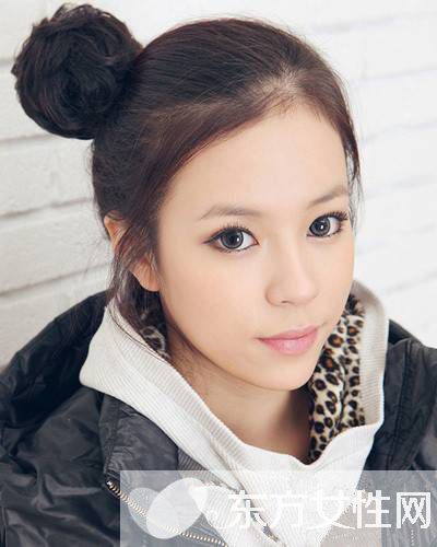 女生潮流時尚學(xué)生發(fā)型 甜美可愛顯青春活力