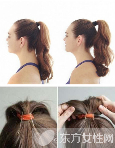 想要清爽減齡發(fā)型嗎 不妨試試高扎馬尾吧