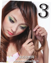 森女氣質(zhì)的編劉海兒卷發(fā)