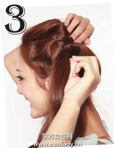 擰卷側盤蓬松團子發(fā)