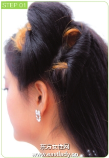 浪漫丸子頭發(fā)型做與眾不同魅力新娘