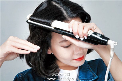 韓系「翹」麗短發(fā) 變身性感小女人