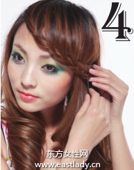 森女氣質(zhì)的編劉海兒卷發(fā)