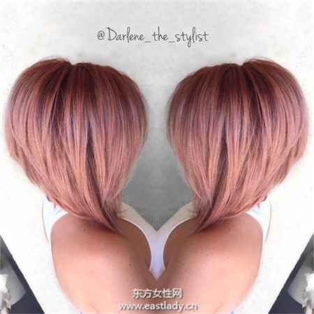 尖叫吧～連發(fā)色都開始流行玫瑰金