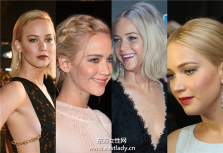 跟珍妮佛勞倫斯學(xué)發(fā)型設(shè)計 短發(fā)也可這么酷