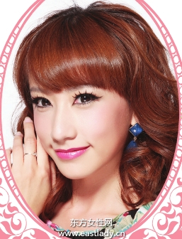 外翻卷蘑菇頭干練之余又帶些甜美