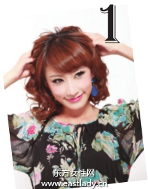 外翻卷蘑菇頭干練之余又帶些甜美