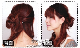 娃娃式混合長卷發(fā)給人嫻靜淑女感覺