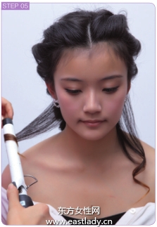 歐式雙卷發(fā)搭配奢華皇冠我就是女王