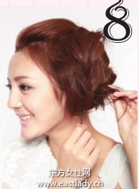 擰卷側盤蓬松團子發(fā)