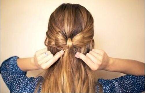 蝴蝶結(jié)發(fā)型扎法步驟介紹 6個(gè)步驟輕松搞定