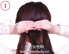 辮子的編法圖解之自然隨性反編辮