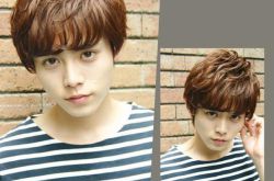 男生蓬松定位燙發(fā)型 春夏美發(fā)排行