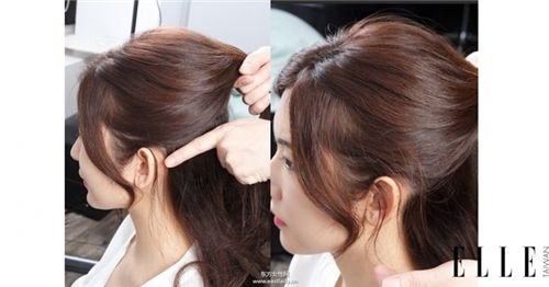 丸子頭的扎法圖解 越隨性越自然有型