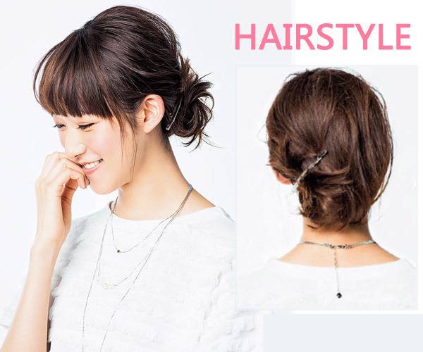 夏日兩款清爽盤發(fā) 趁熱暈前要趕緊學(xué)起來