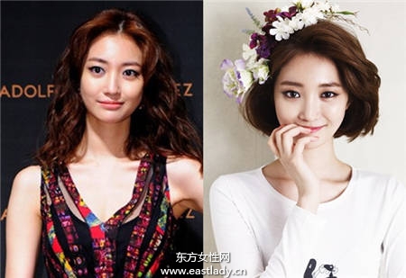 短發(fā)更性感 看韓國當紅女星剪發(fā)前后對比照