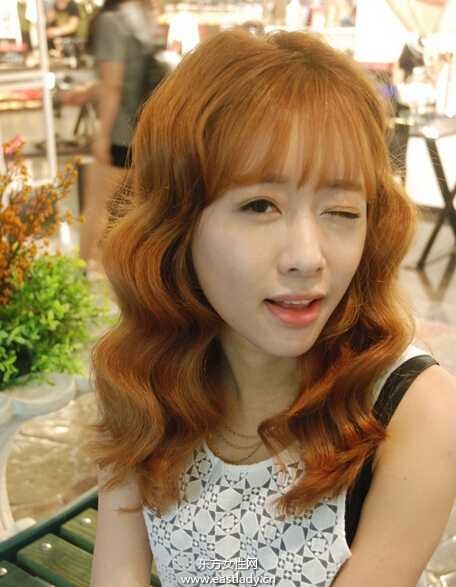 韓系名媛美發(fā) 水波紋燙發(fā)圖片欣賞