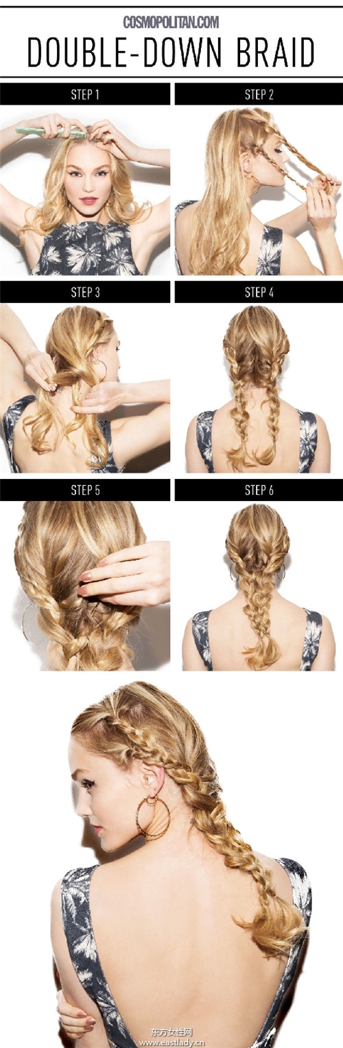 五種辮子編發(fā)造型 時(shí)尚簡(jiǎn)單