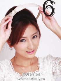 立體感圓潤盤發(fā)發(fā)型復(fù)古貴族氣