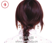 辮子的編法圖解之蓬松復(fù)古正編辮