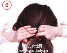 辮子的編法圖解之蓬松復(fù)古正編辮