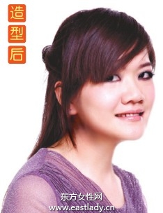 優(yōu)雅利落白領(lǐng)發(fā)型