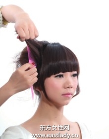 時尚短發(fā)造型很有公主范