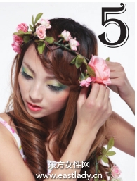 森女氣質(zhì)的編劉海兒卷發(fā)