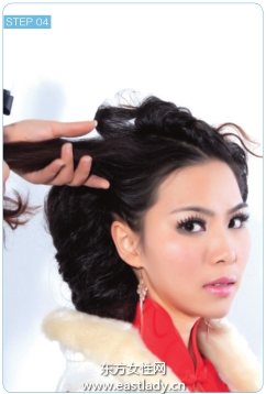 波浪劉海營造復(fù)古味道