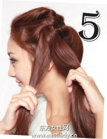 擰卷側盤蓬松團子發(fā)