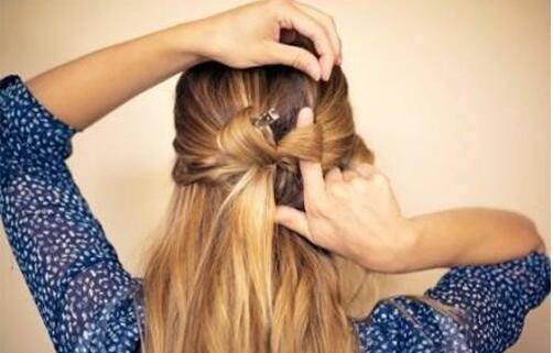 蝴蝶結(jié)發(fā)型扎法步驟介紹 6個(gè)步驟輕松搞定