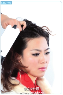 波浪劉海營造復(fù)古味道