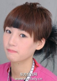 好看馬尾發(fā)型展現(xiàn)別致美