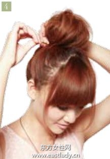 經(jīng)典日系高丸子發(fā)型圖解