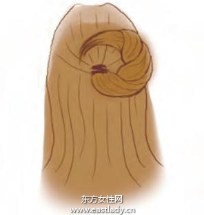 時(shí)尚公主頭配發(fā)髻 婉約迷人心情隨之綻放