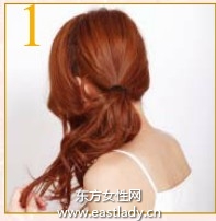 分束交叉纏繞盤法打造可愛團(tuán)子發(fā)發(fā)型