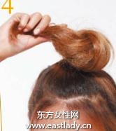 2013最新發(fā)型華麗甜美感花苞頭